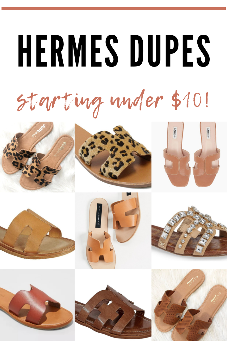 Best Hermes Sandals Dupes - Hermes Oran Dupes - Hermes Sandal Dupes: We scoured the Internet for the best Hermes sandal dupes and rounded up 10+ options for this in-depth post! #designerdupes #designerdupe #hermesdupes 