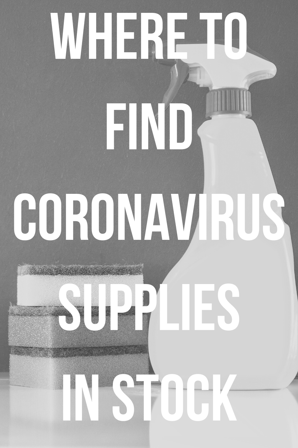 Where to Find Coronavirus Supplies in Stock -- If you're looking for baby wipes, hand sanitizer, or even toilet paper in stock, read this! I've scoured the Internet to find the retailers with IN STOCK coronavirus supplies. Share with your friends and family! #coronavirus #covid19 #cdc 