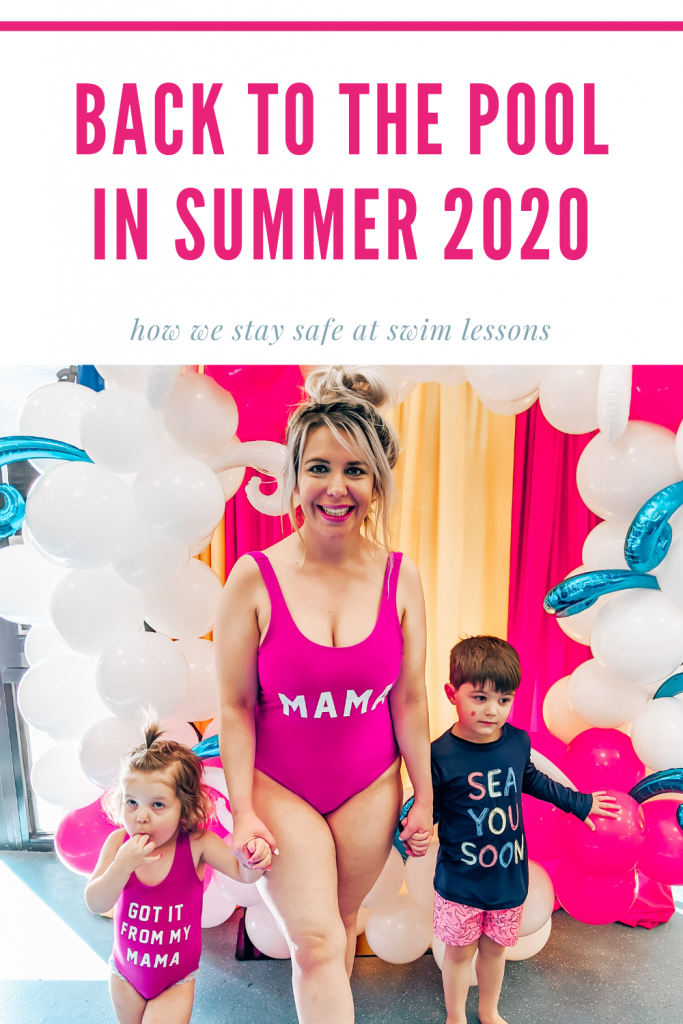 Back to the Pool with Aqua-Tots Olathe - Is swimming safe? As our state re-opens, here's how my kids are staying safe while heading back to the pool. #summer2020 #2020 #swimlessons #kansas