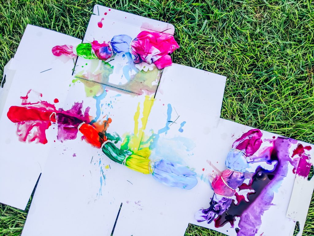 2 Minute Tie Dye Kit Reviews Microwave Dyeing Technique • COVET by tricia