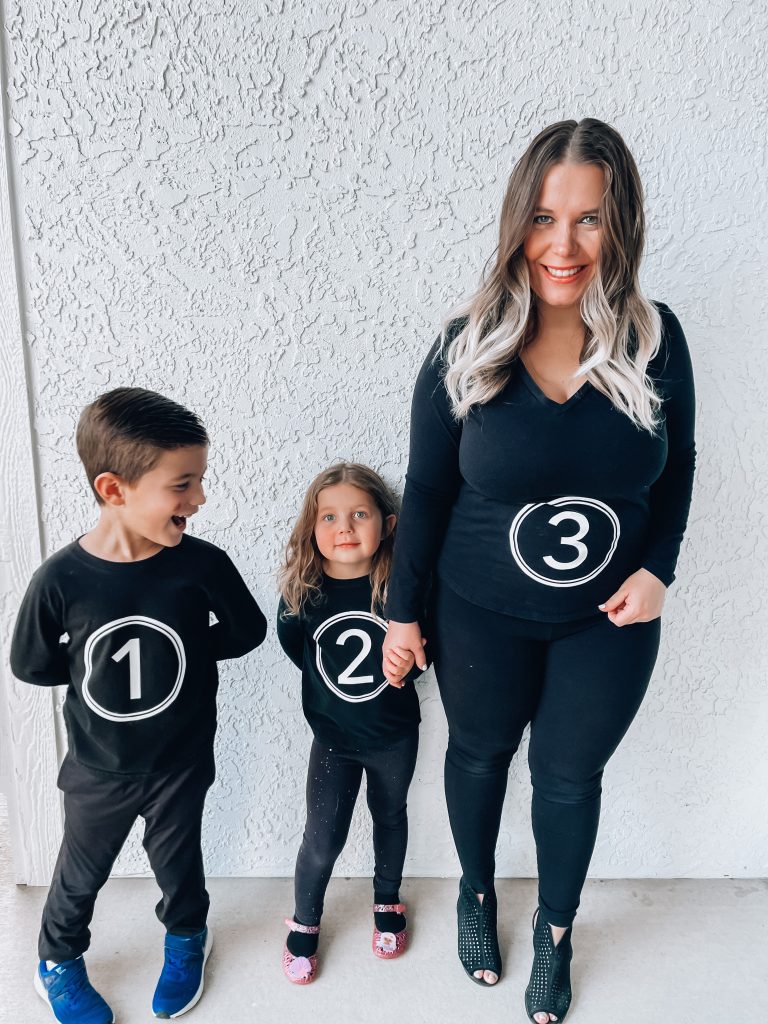 Third Baby Announcement - Pregnancy Announcement for Third Baby