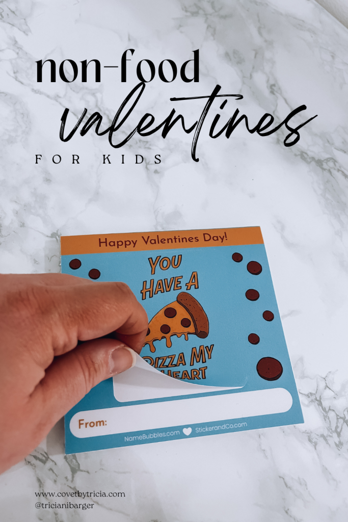 Non-Food Valentines for Kids, Non Food Valentines for Kids, Non-Food Valentine's Day Ideas, Valentines stickers, You've Got a Pizza My Heart, Boys Valentines, Valentines for Boys 
