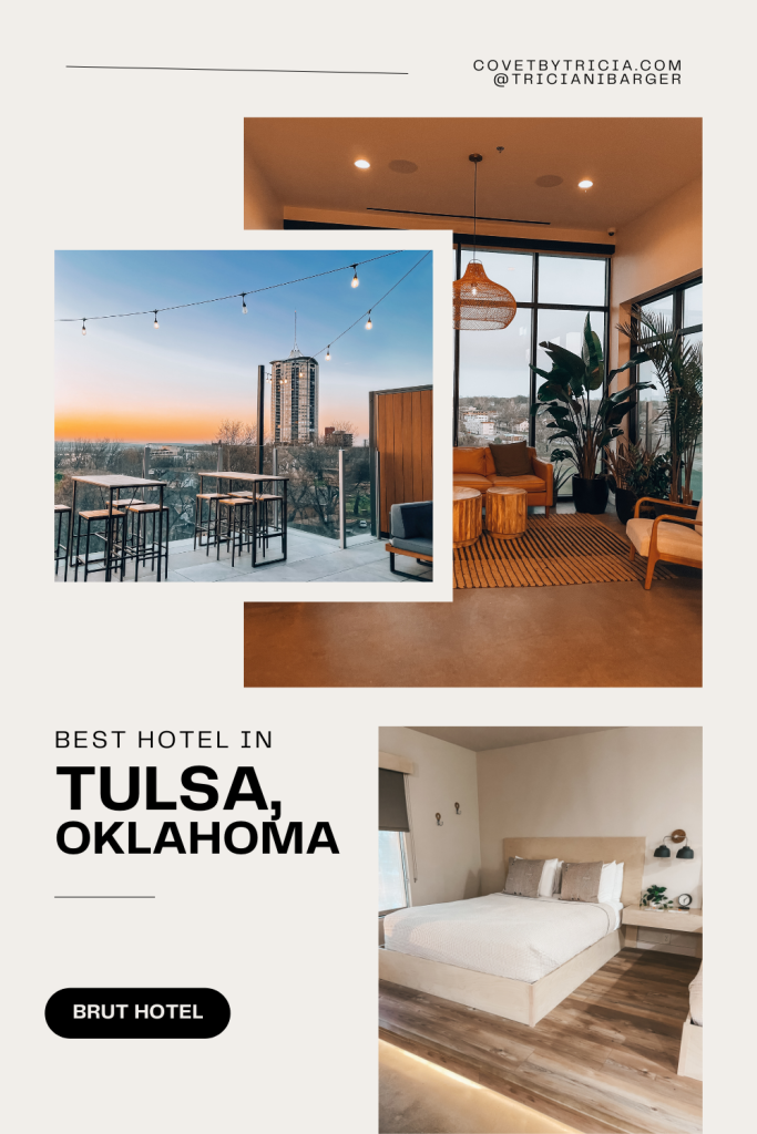 Best Hotel in Tulsa OK - Best Hotel in Tulsa Downtown - Brut Hotel Tulsa - Looking for the best hotel in Tulsa, OK? You won't be disappointed at Brut Hotel, a new hotel in the heart of downtown Tulsa! 