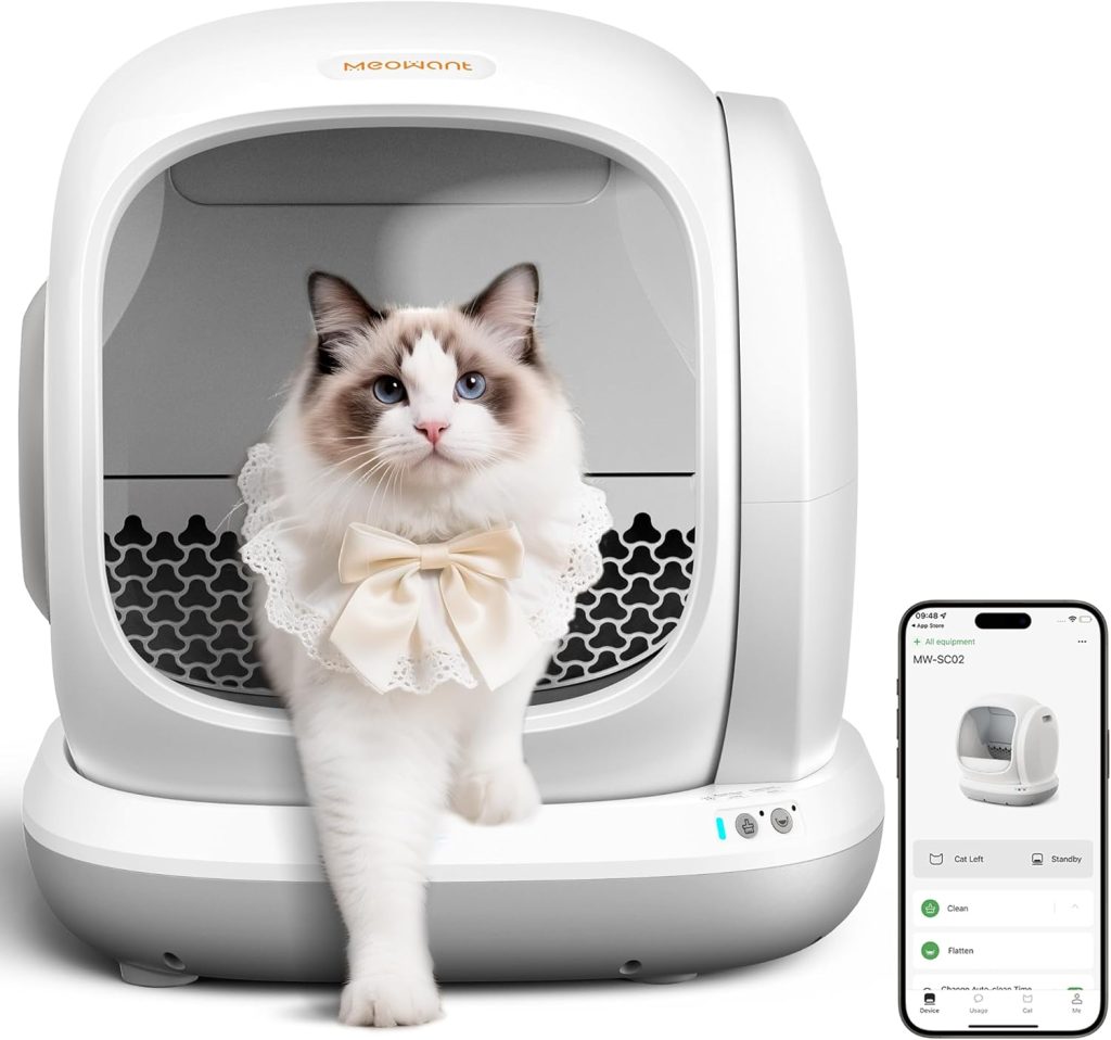 Self Cleaning Litter Box for Cats - Meowant Litter Box Reviews - Meowant Reviews - Self Cleaning Litter Box for Multiple Cats