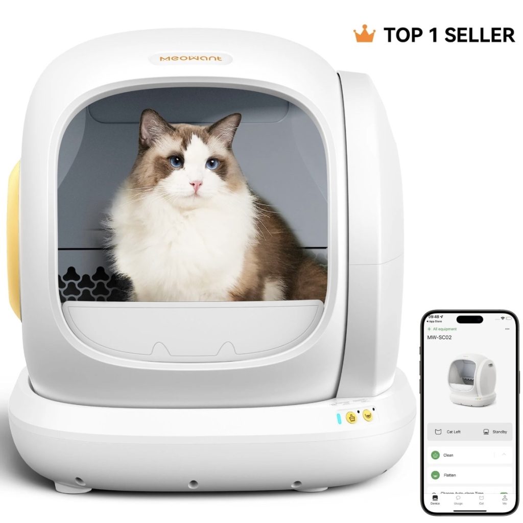 Self Cleaning Litter Box for Cats - Meowant Litter Box Reviews - Meowant Reviews - Self Cleaning Litter Box for Multiple Cats